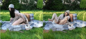 小姐森林野餐篇1獨自去森林野餐是隱藏欲望的借口-av8d